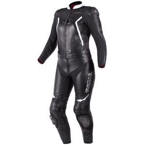 Damen Tschul 536 schwarz-weißer Jumpsuit Ausverkauf