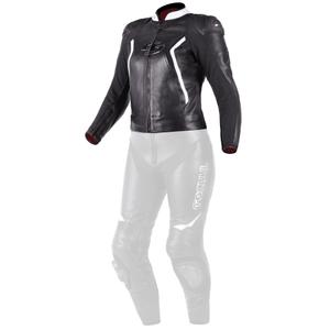 Damen Jacke Tschul 536 schwarz und weiß Ausverkauf