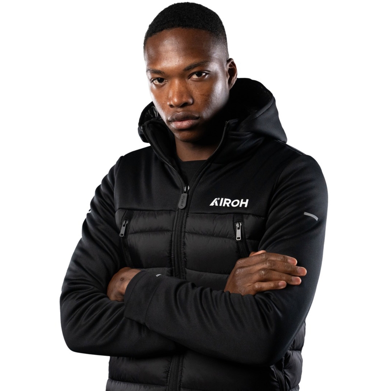 Airoh Winterjacke schwarz