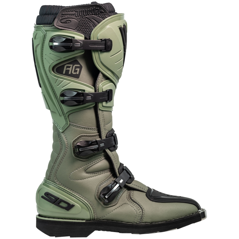 Motocross-Stiefel SiDi Agueda grün-schwarz