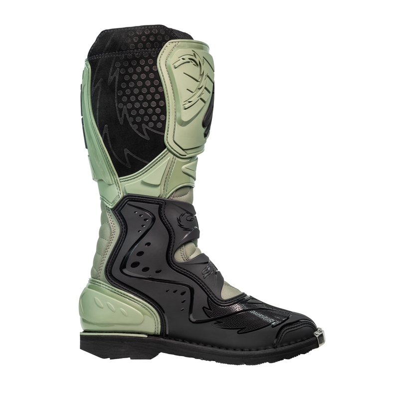 Motocross-Stiefel SiDi Agueda grün-schwarz