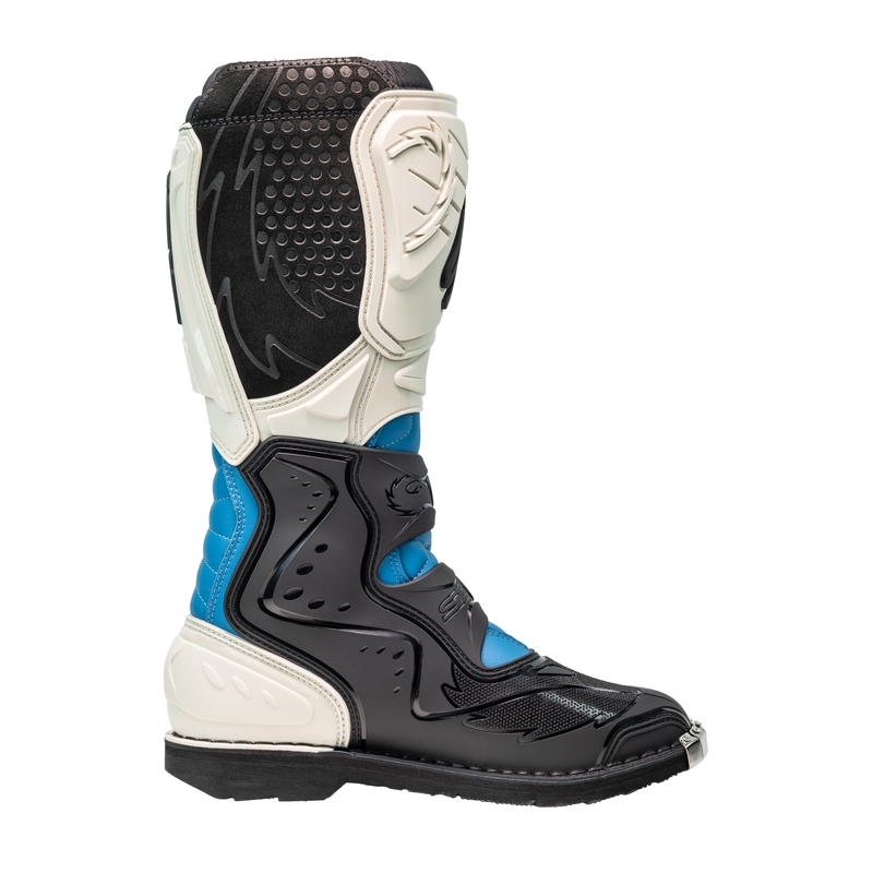 Motocross-Stiefel SiDi Agueda blau-beige