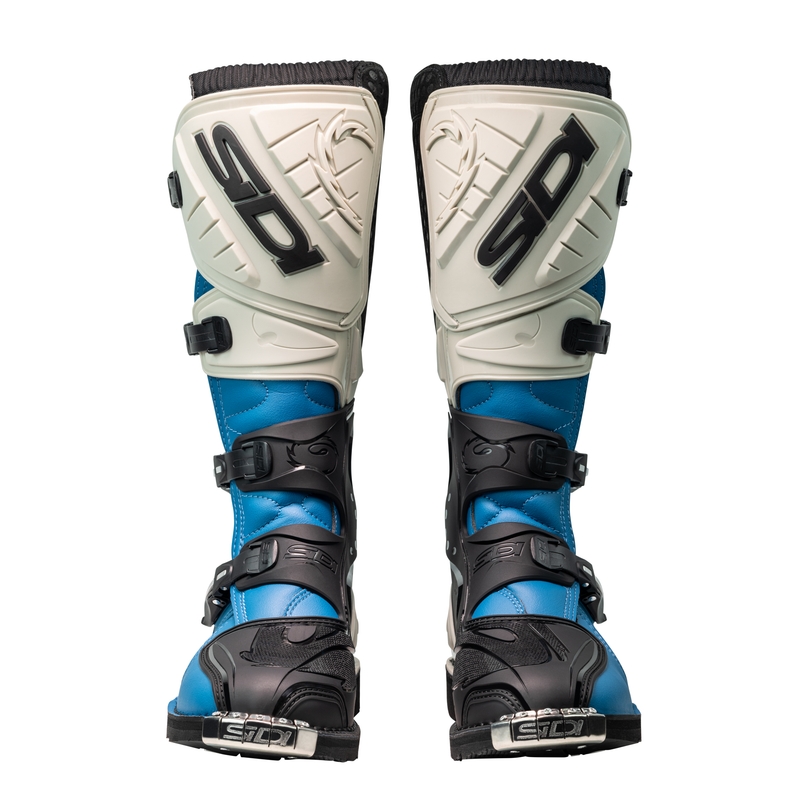 Motocross-Stiefel SiDi Agueda blau-beige