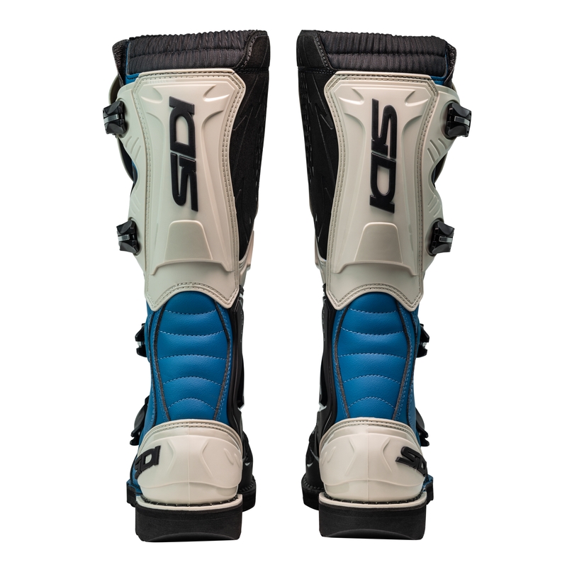 Motocross-Stiefel SiDi Agueda blau-beige