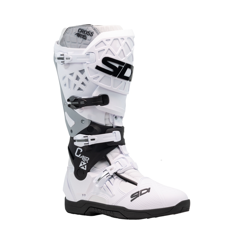 Motorradstiefel SiDi Crossair X weiß-schwarz