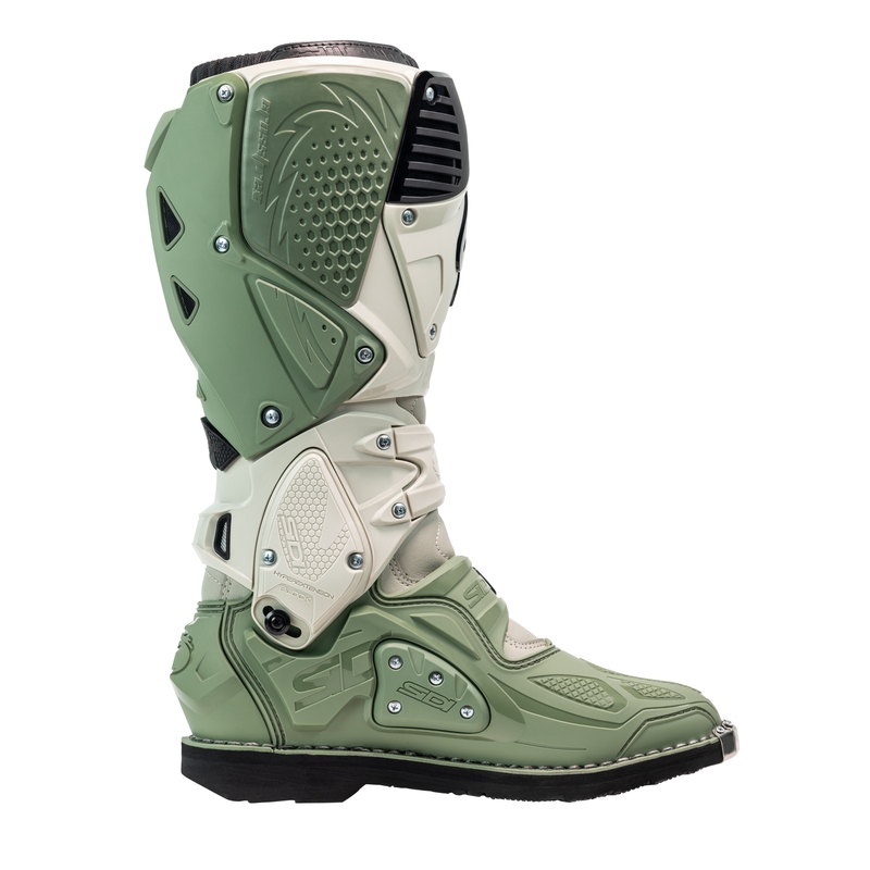 Motorradstiefel SiDi Crossfire 3 grün-beige