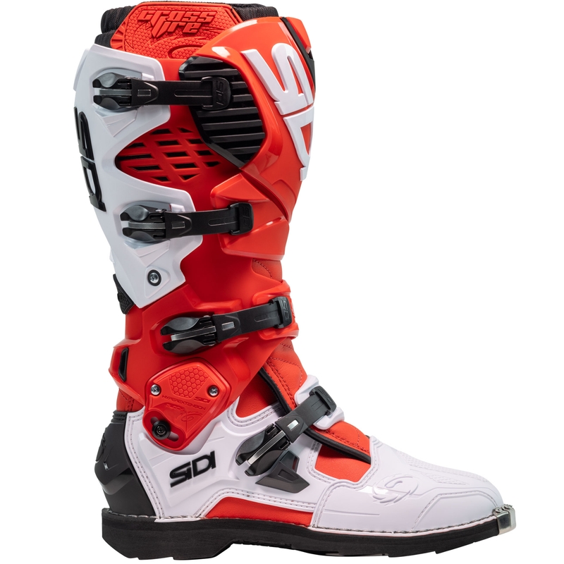 Motorradstiefel SiDi Crossfire 3 rot-weiß