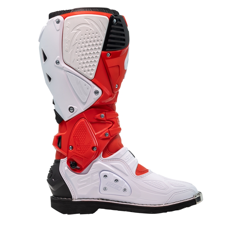 Motorradstiefel SiDi Crossfire 3 rot-weiß