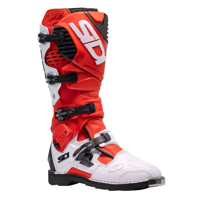 Motorradstiefel SiDi Crossfire 3 rot-weiß