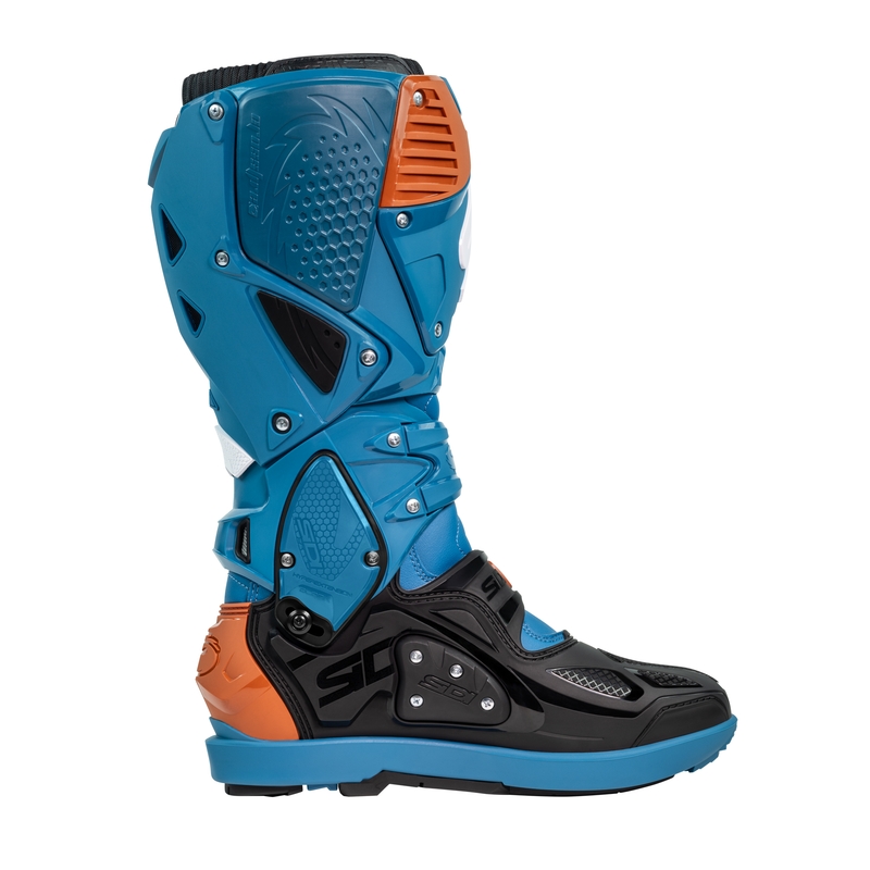 Motorradstiefel SiDi Crossfire 3 SRS blau-bronze