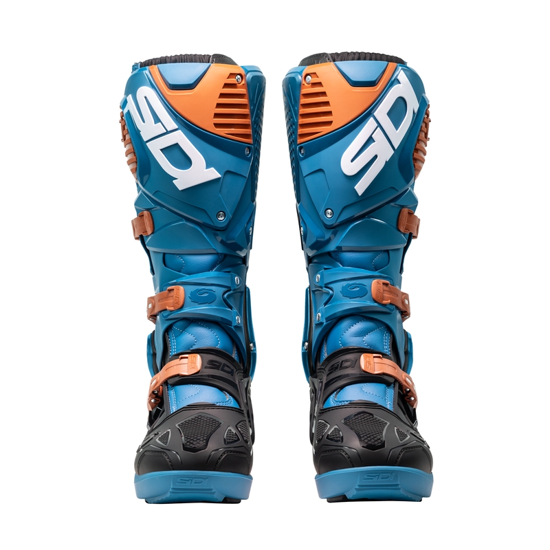Motorradstiefel SiDi Crossfire 3 SRS blau-bronze