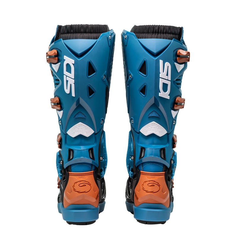 Motorradstiefel SiDi Crossfire 3 SRS blau-bronze