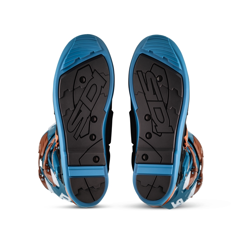 Motorradstiefel SiDi Crossfire 3 SRS blau-bronze