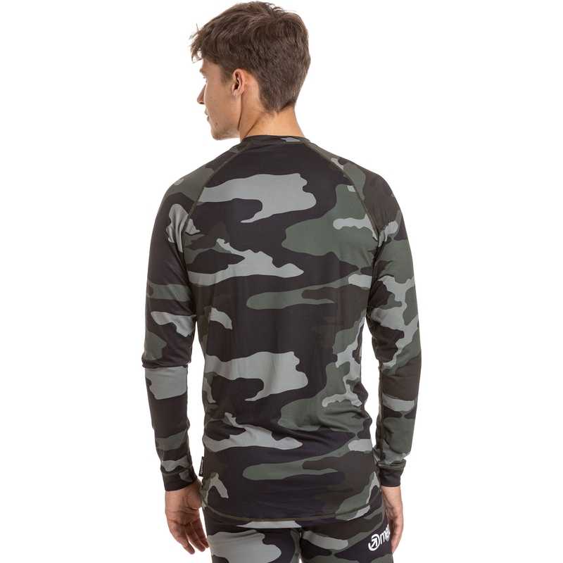 Herren-Thermo-T-Shirt Meatfly Avery Camo