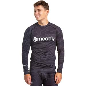 Herren-Thermo-T-Shirt Meatfly Avery schwarz-grau