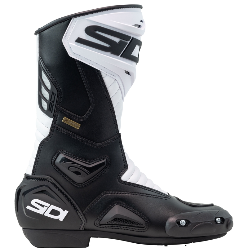 Motorradstiefel SiDi Performer Gore weiß-schwarz