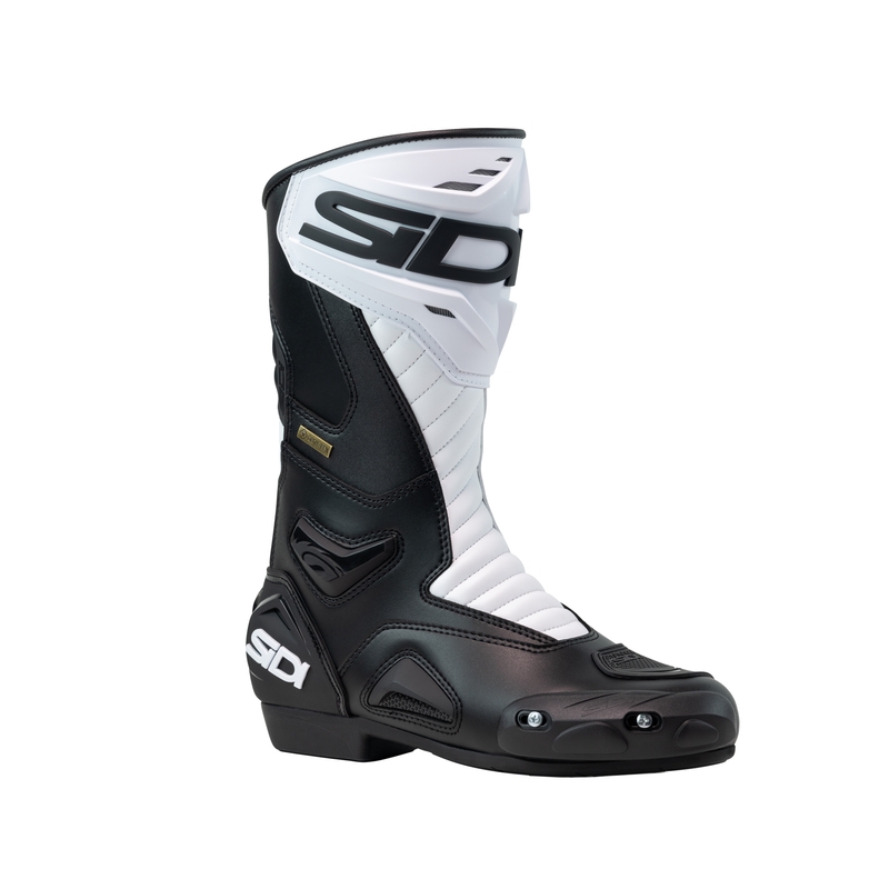 Motorradstiefel SiDi Performer Gore weiß-schwarz