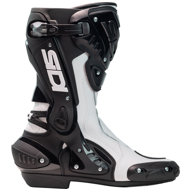 Motorradstiefel SiDi ST weiß-schwarz