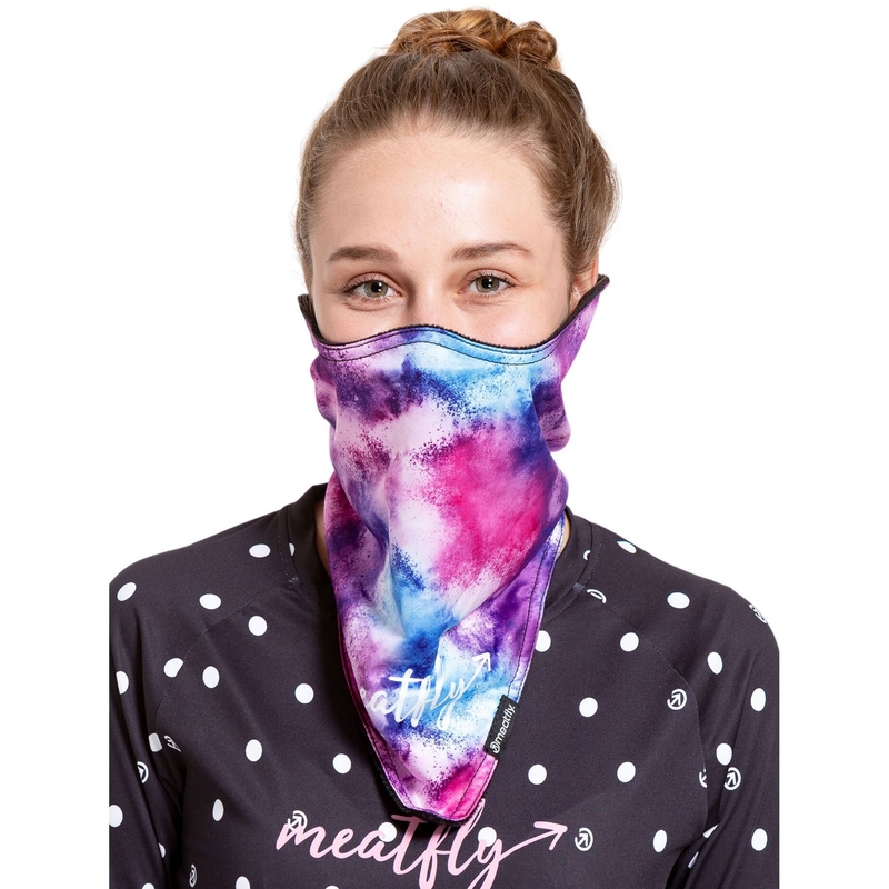 Meatfly Frosty lila-rosa Halstuch