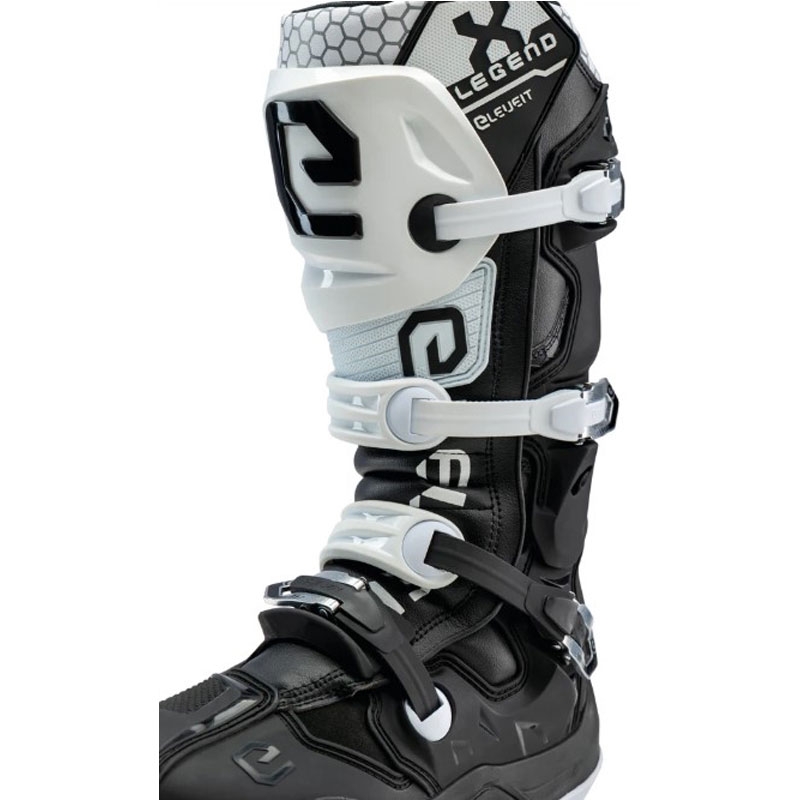 Eleveit X-Legend EVO Motocross-Stiefel schwarz