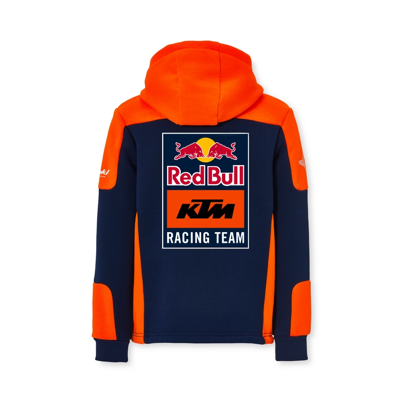 Blau-orangefarbenes Kinder-Sweatshirt des KTM Replica Team