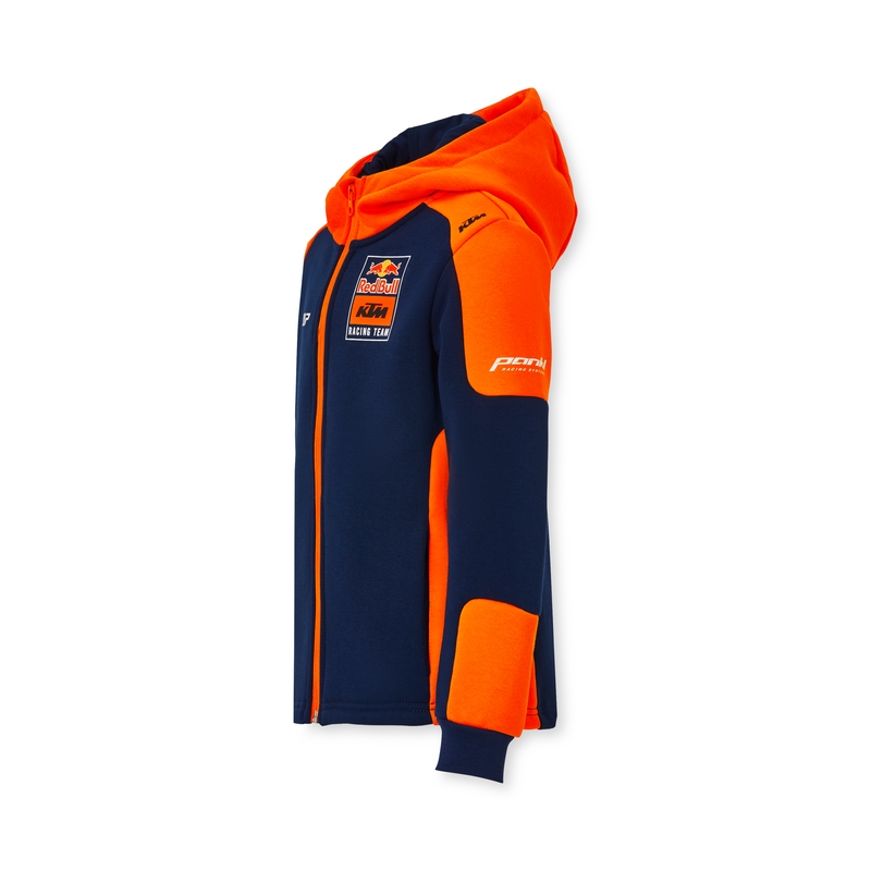 Blau-orangefarbenes Kinder-Sweatshirt des KTM Replica Team