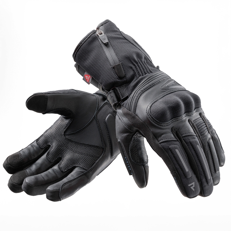 Motorradhandschuhe Rebelhorn Summit Winter schwarz