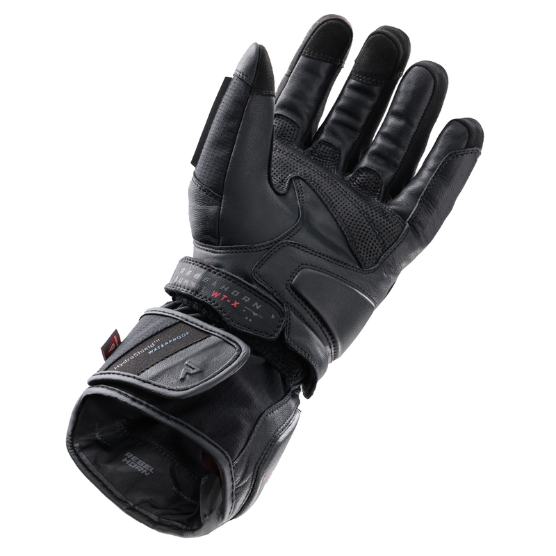 Motorradhandschuhe Rebelhorn Summit Winter schwarz