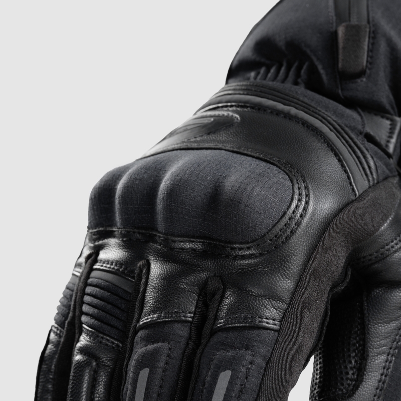 Motorradhandschuhe Rebelhorn Summit Winter schwarz