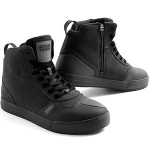 Rebelhorn Spike Leder-Motorradstiefel schwarz
