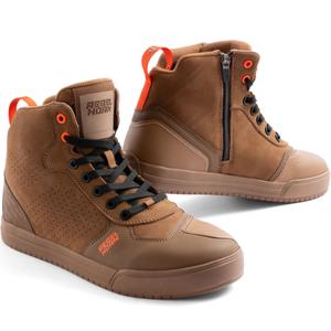 Leder-Motorradstiefel Rebelhorn Spike braun