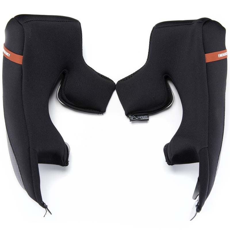 Wange für SCORPION EXO-R1 EVO Helme schwarz
