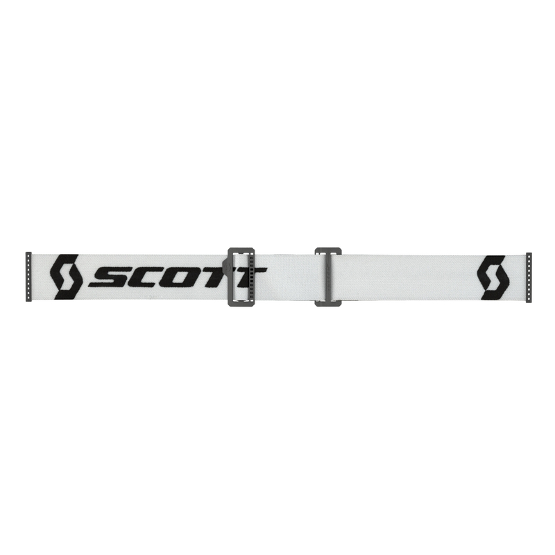 Motocross-Brille SCOTT Primal Clear weiß mit klarem Plexiglas