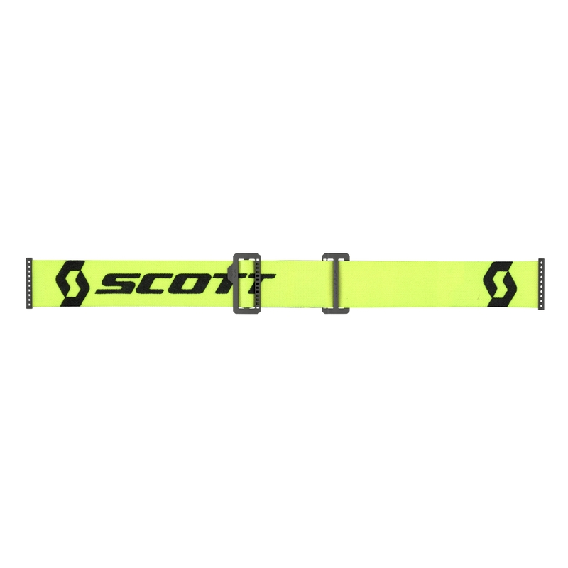 Motocross-Brille SCOTT Primal CH gelb-schwarz mit chromgelbem Plexiglas