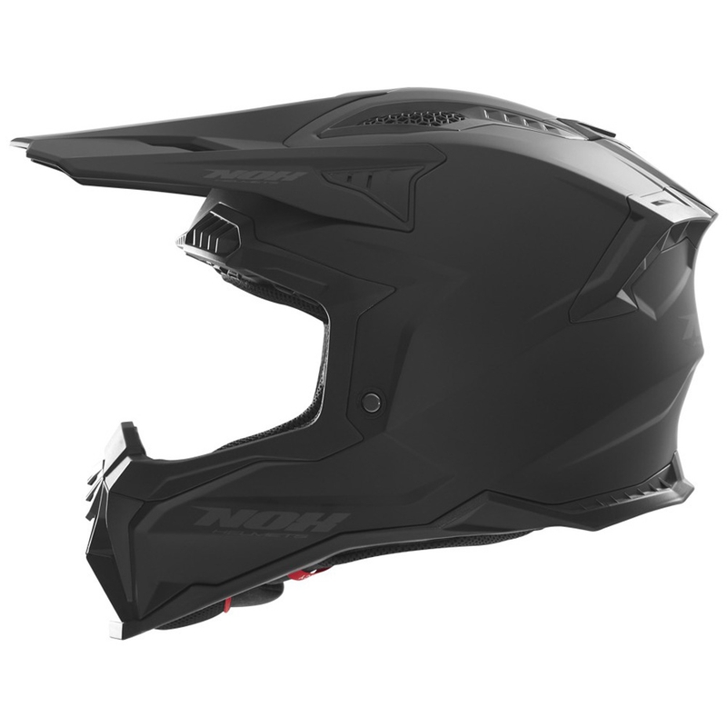 Motocross-Helm NOX N634 mattschwarz