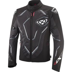 Motorradjacke IXON Demoniak schwarz-weiß