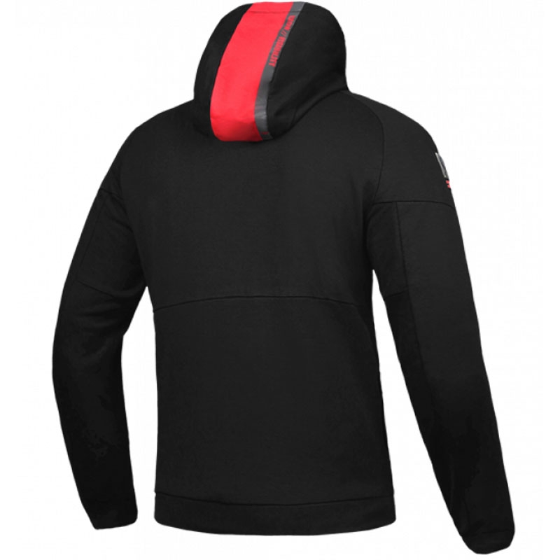 IXON Touchdown Motorradjacke schwarz-rot