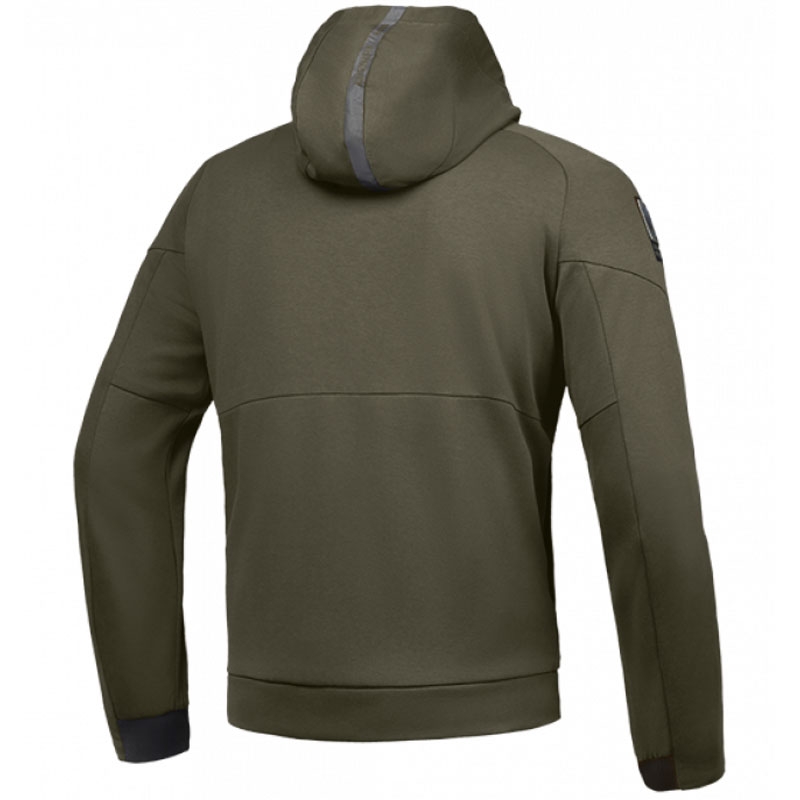 IXON Touchdown Motorradjacke Khaki-Schwarz