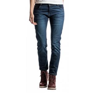 Damen-Motorradjeans IXON Billie in verwaschenem Blau