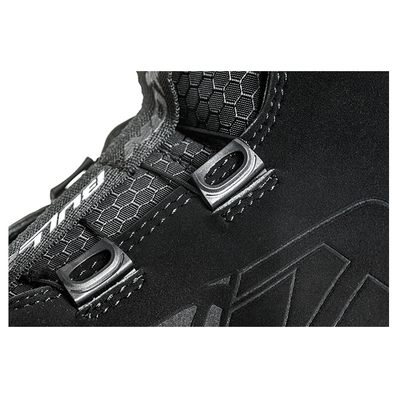 Damen-Motorradstiefel IXON Bull 2 WP schwarz-weiß