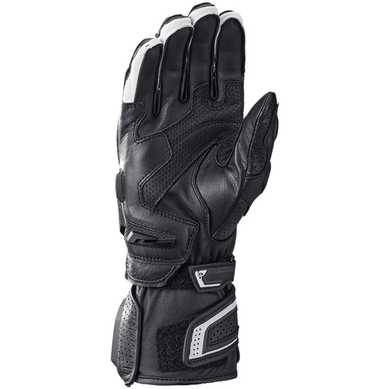 Motorradhandschuhe IXON Tornado Air schwarz-weiß