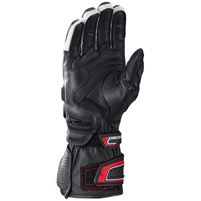 Motorradhandschuhe IXON Tornado Air schwarz-weiß-rot