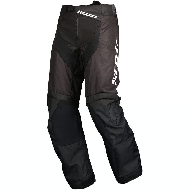 Motorradhose SCOTT X-PLORE SWAP OVERBOOT schwarz-weiß