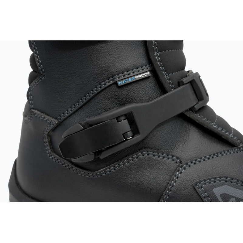 Motorradstiefel Street Racer Adventure Low WP braun
