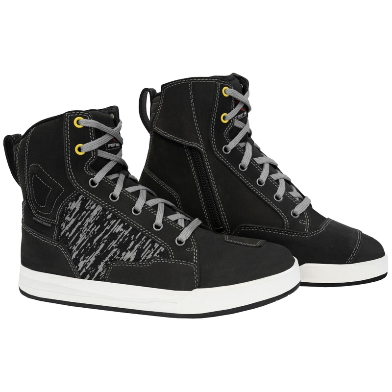 Street Racer Cruise Motorradstiefel Grau