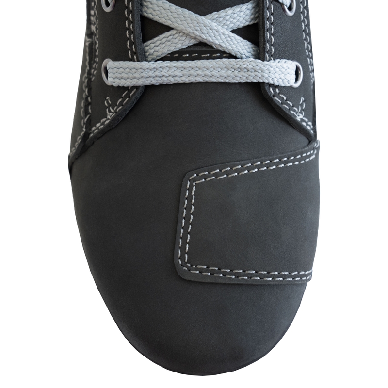 Street Racer Cruise Motorradstiefel Grau