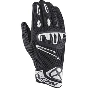 Motorradhandschuhe IXON Mirage Airflow schwarz-weiß