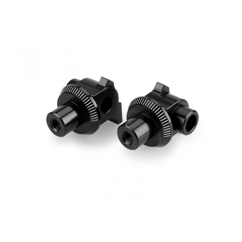Footpeg adapters PUIG schwarz für YAMAHA XTZ 700 Tenere 700 2019-2026