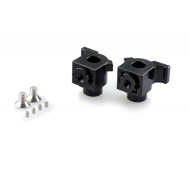 Footpeg adapters PUIG schwarz für YAMAHA XTZ 700 Tenere 700 2019-2026