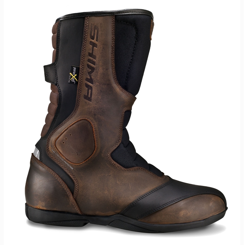 Shima Strada Vintage-Motorradstiefel